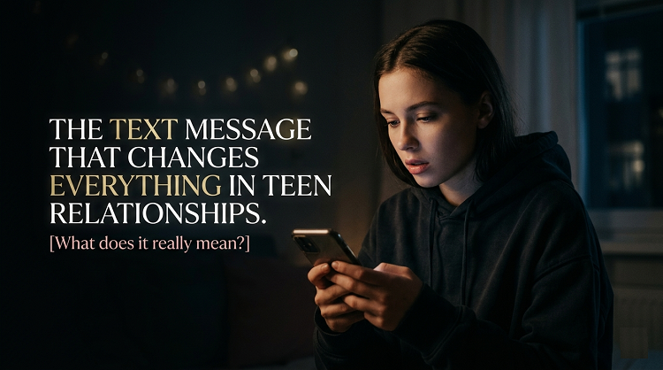 The Text Message That Changes Everything in Teen Relationships